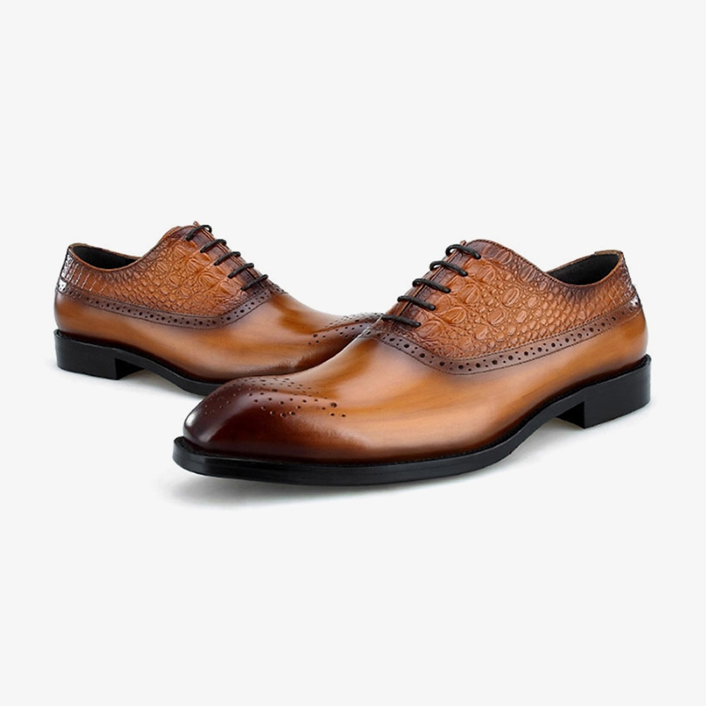 Luxurious Finish Oxford Shoes