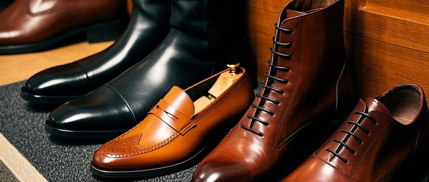 this is men's leather shoes