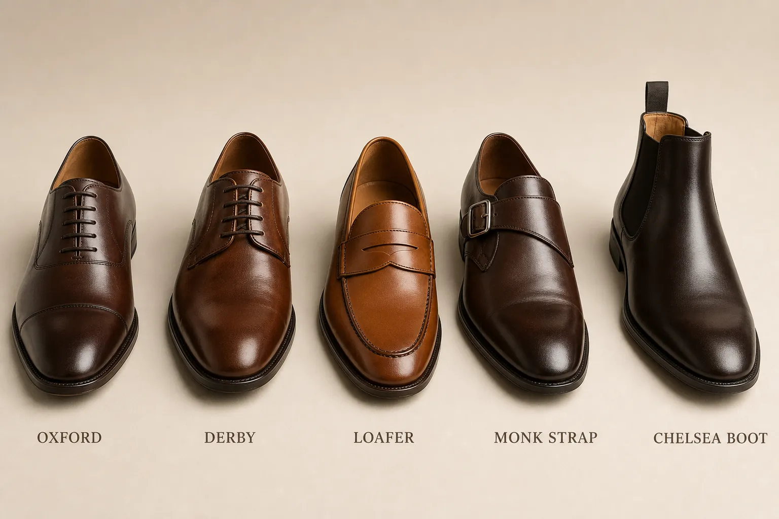 men's dress shoe styles