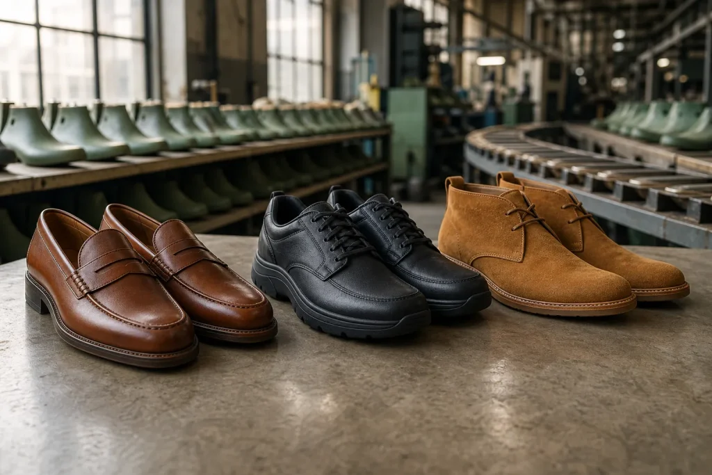 men's casual leather shoes wholesale