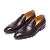 Men's black leather loafers - wholesale loafers for men, model M30101