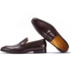 Men's black leather loafers - wholesale loafers for men, model M30101