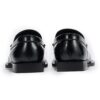 Men's black leather loafers - wholesale loafers for men, model MF181006