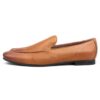 Men's black leather loafers - wholesale loafers for men, model MF181403
