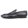 Men's black leather loafers - wholesale loafers for men, model MF181403