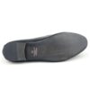 Men's black leather loafers - wholesale loafers for men, model MF181403