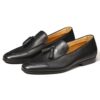 Men's brown leather loafers - wholesale loafers for men, model MF038-2