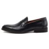 Men's brown leather loafers - wholesale loafers for men, model MF181133