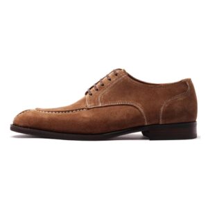 Men's brown suede derby shoes - wholesale derby shoes for men, model M19626-2