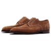 Men's brown suede derby shoes - wholesale derby shoes for men, model M19626-2