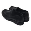 Men's black leather loafers - wholesale loafers for men, model MF182044
