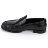 Men's black leather loafers - wholesale loafers for men, model MF182081