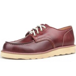 Men's brown leather loafers - wholesale loafers for men, model MF181410