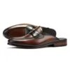 Men's brown leather loafers - wholesale loafers for men, model MF181442