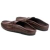 Men's brown leather loafers - wholesale loafers for men, model MF181453